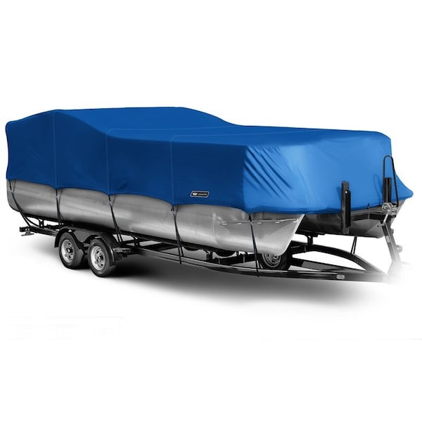 Eevelle Boat Cover PONTOON Rails Inboard 21ft 6in L 102in W Royal SFPONBP21102-RYL - main